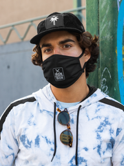 Load image into Gallery viewer, Iron Sharpens Iron - Fitted Polyester Face Mask
