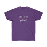 Load image into Gallery viewer, Saved by His Grace - Women&#39;s Ultra Cotton Tee
