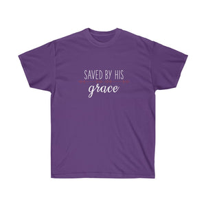 Saved by His Grace - Women's Ultra Cotton Tee