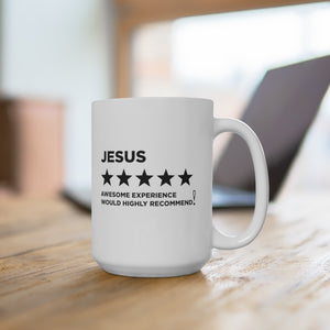 Jesus Awesome Experience - White Ceramic Mug