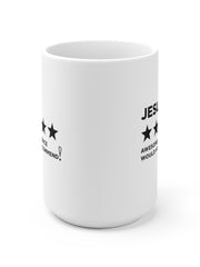 Load image into Gallery viewer, Jesus Awesome Experience - White Ceramic Mug
