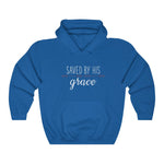 Load image into Gallery viewer, Saved By His Grace - Women&#39;s Heavy Blend™ Hooded Sweatshirt
