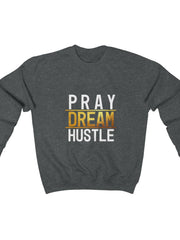 Load image into Gallery viewer, Pray Dream Hustle - Women&#39;s Heavy Blend™ Crewneck Sweatshirt
