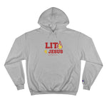 Load image into Gallery viewer, Lit 4 Jesus - Unisex Champion Hoodie
