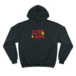 Load image into Gallery viewer, Lit 4 Jesus - Unisex Champion Hoodie
