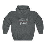 Load image into Gallery viewer, Saved By His Grace - Women&#39;s Heavy Blend™ Hooded Sweatshirt
