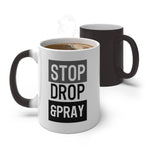 Load image into Gallery viewer, Stop Drop &amp; Pray - Color Changing Mug
