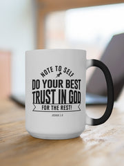 Load image into Gallery viewer, Note to Self - Color Changing Mug
