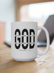 Load image into Gallery viewer, God - White Ceramic Mug
