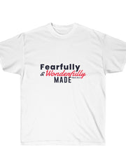 Load image into Gallery viewer, Fearfully and Wonderfully Made - Women&#39;s Ultra Cotton Tee
