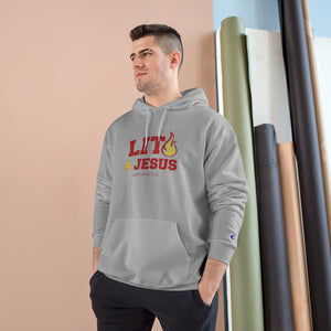 Lit 4 Jesus - Unisex Champion Hoodie