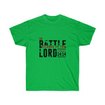 Load image into Gallery viewer, The Battle belongs to you Lord - Men&#39;s Ultra Cotton Tee
