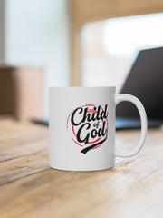 Load image into Gallery viewer, Child of God - White Ceramic Mug
