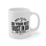 Load image into Gallery viewer, Note to Self - White Ceramic Mug
