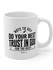 Load image into Gallery viewer, Note to Self - White Ceramic Mug
