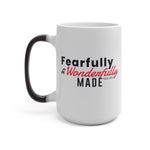 Load image into Gallery viewer, Fearfully and Wonderfully Made - Color Changing Mug
