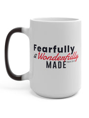 Load image into Gallery viewer, Fearfully and Wonderfully Made - Color Changing Mug
