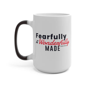 Fearfully and Wonderfully Made - Color Changing Mug