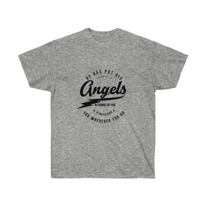 He has put His Angels In charge of you - Women's Ultra Cotton Tee