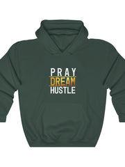 Load image into Gallery viewer, Pray Dream Hustle - Women&#39;s Heavy Blend™ Hooded Sweatshirt
