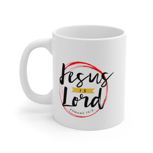 Jesus is Lord - White Ceramic Mug