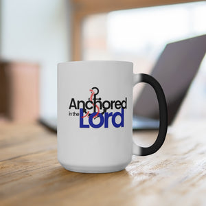 Anchored in the Lord - Color Changing Mug