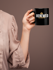 Load image into Gallery viewer, Renewed Mind - Black mug 11oz

