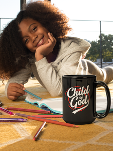 Child of God - Black Mug 15oz