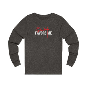 God Favors Me - Women's Jersey Long Sleeve Tee