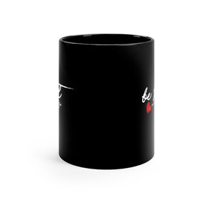 Be Still - Black mug 11oz