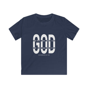 God - Kids Softstyle Tee