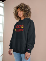 Load image into Gallery viewer, Lit 4 Jesus - Unisex Champion Hoodie
