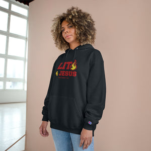 Lit 4 Jesus - Unisex Champion Hoodie