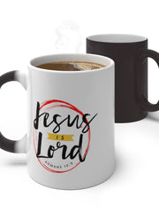 Load image into Gallery viewer, Jesus is Lord - Color Changing Mug

