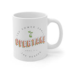 Load image into Gallery viewer, The Sower Shall Overtake the Reaper - White Ceramic Mug
