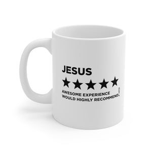 Jesus Awesome Experience - White Ceramic Mug