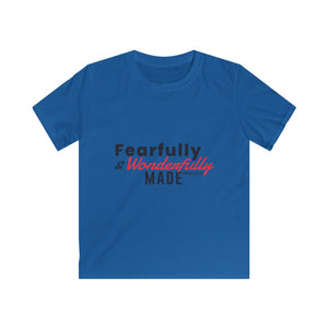 Fearfully and Wonderfully Made - Kids Softstyle Tee