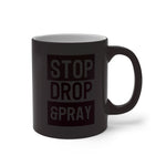 Load image into Gallery viewer, Stop Drop &amp; Pray - Color Changing Mug
