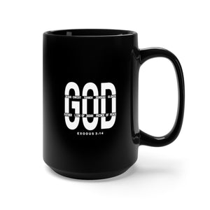 God - Black Mug 15oz