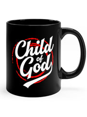 Load image into Gallery viewer, Child of God - Black mug 11oz
