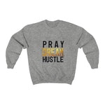 Load image into Gallery viewer, Pray Dream Hustle - Men&#39;s Heavy Blend™ Crewneck Sweatshirt
