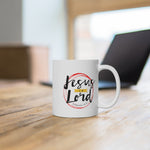 Load image into Gallery viewer, Jesus is Lord - White Ceramic Mug
