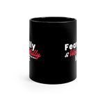 Load image into Gallery viewer, Fearfully and Wonderfully Made - Black mug 11oz
