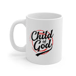 Load image into Gallery viewer, Child of God - White Ceramic Mug
