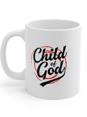 Load image into Gallery viewer, Child of God - White Ceramic Mug

