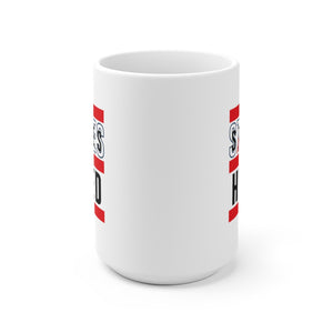 By His Stripes We are Healed - White Ceramic Mug