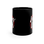 Load image into Gallery viewer, Jesus is Lord - Black mug 11oz
