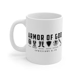 Load image into Gallery viewer, Armor of God - White Ceramic Mug
