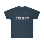 Load image into Gallery viewer, Powered by Jesus Christ - Men&#39;s Ultra Cotton Tee
