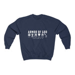 Load image into Gallery viewer, Men&#39;s Armor of God Heavy Blend™ Crewneck Sweatshirt
